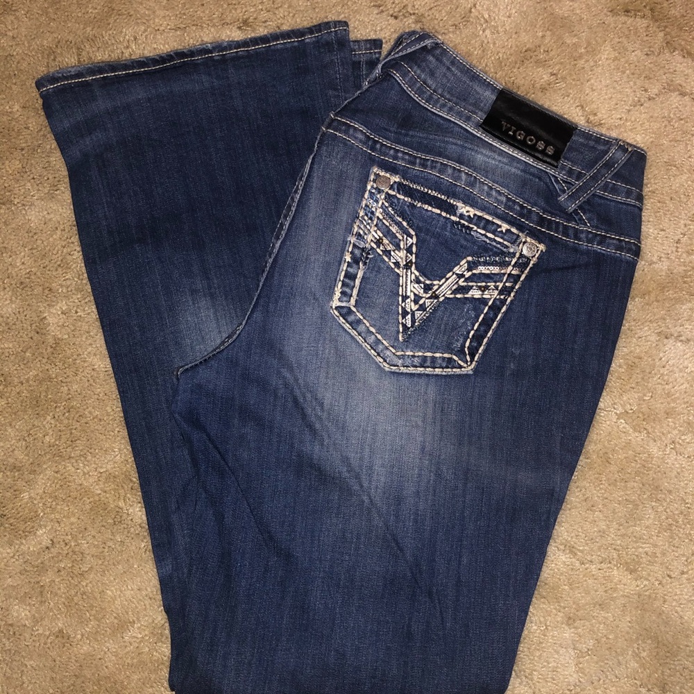 Vigoss Bootcut size 16 distressed